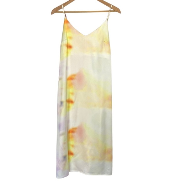 The Drop Ana slip dress in multi tie dye color - NEW - Picture 2 of 12
